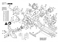 Bosch 3 601 E7A 060 GKS 85 Circular hand saw 110 V / GB Spare Parts GKS85